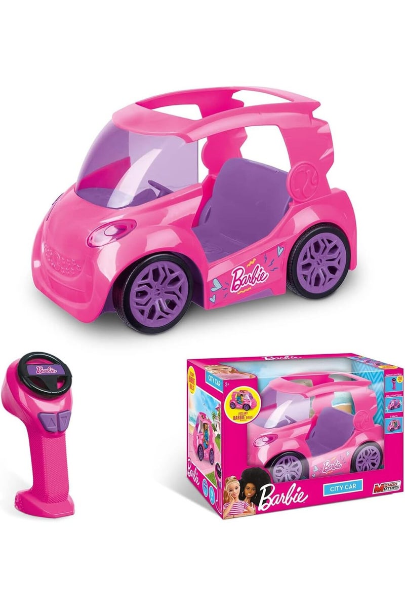 Barbie Mondo Barbie City R/C Car 2.4 GHz Full-Function Fuchsia - Image 1
